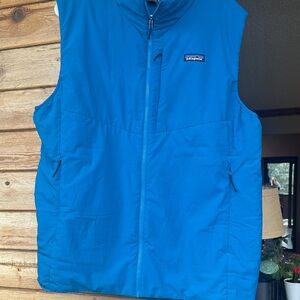 Patagonia Nano Air Bright Blue Zip-Up Vest